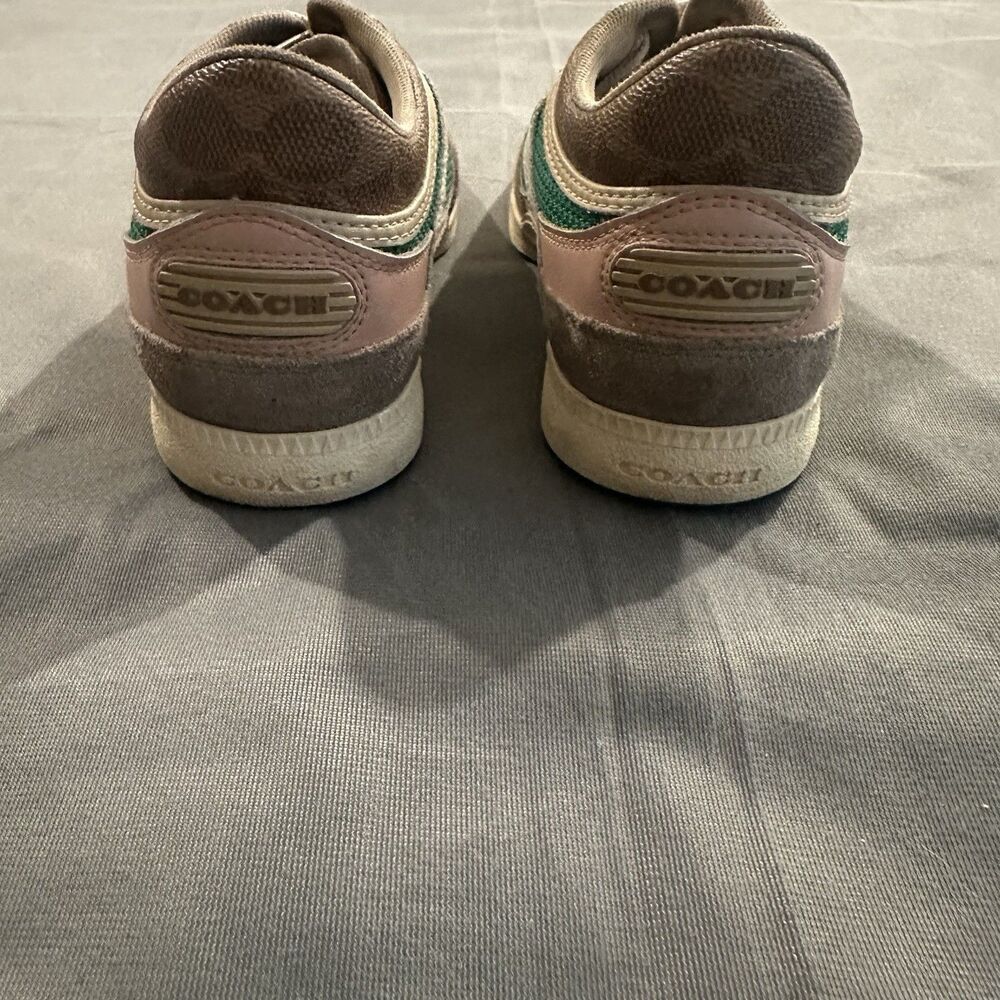 Coach City Sole Sneaker Women’s 6B Mid Top G5557 Multicolor Suede Leather Lace - Picture 6 of 15